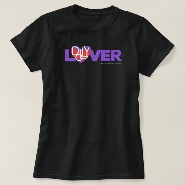 Camiseta Dolly Lover's Heart® (Frente do Design)