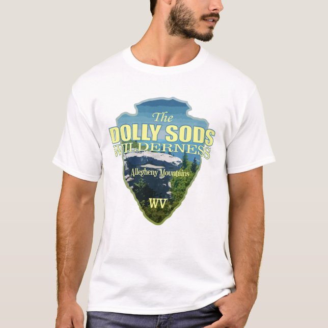 Camiseta Dolly Sods WA (flecha) (Frente)