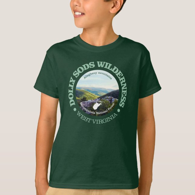 Camiseta Dolly Sods Wilderness Area (Frente)