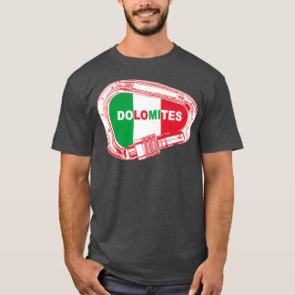 Camiseta Dolomites Subindo Carabiner