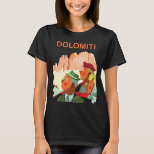 Camiseta Dolomiti Itália Alpes Montanha Viagem