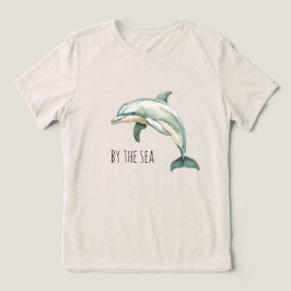Camiseta Dolphin junto ao mar