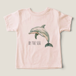 Camiseta Dolphin junto ao mar