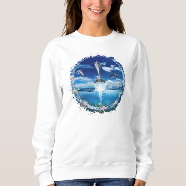 Camiseta Dolphin Pod Cast Party (Frente)