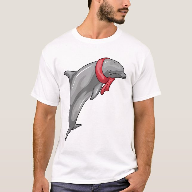 Camiseta Dolphin Scarf (Frente)