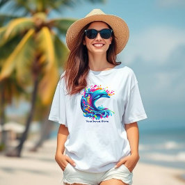 Camiseta Dolphin Splash - Pescador Núcleo Coloroso