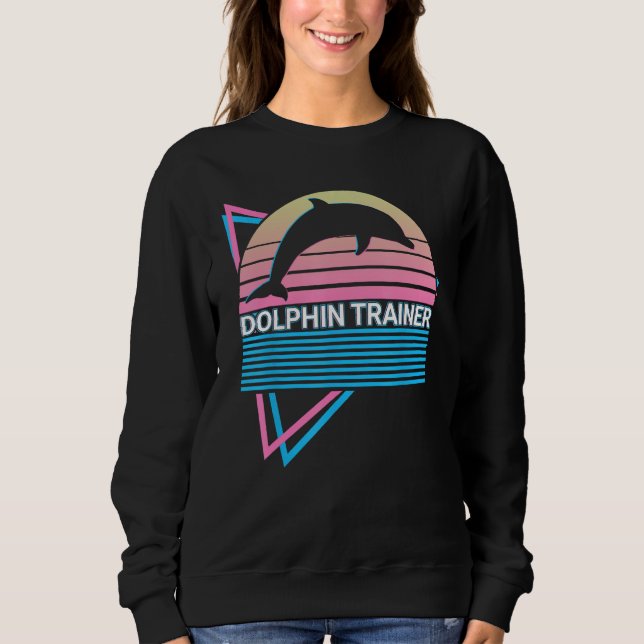 Camiseta Dolphin Trainer Dolphin Trainer Retro (Frente)