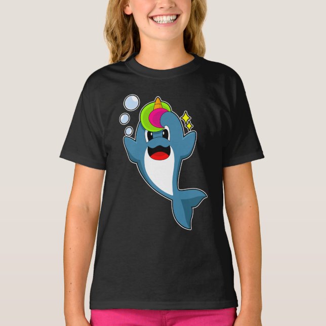 Camiseta Dolphin Unicorn (Frente)