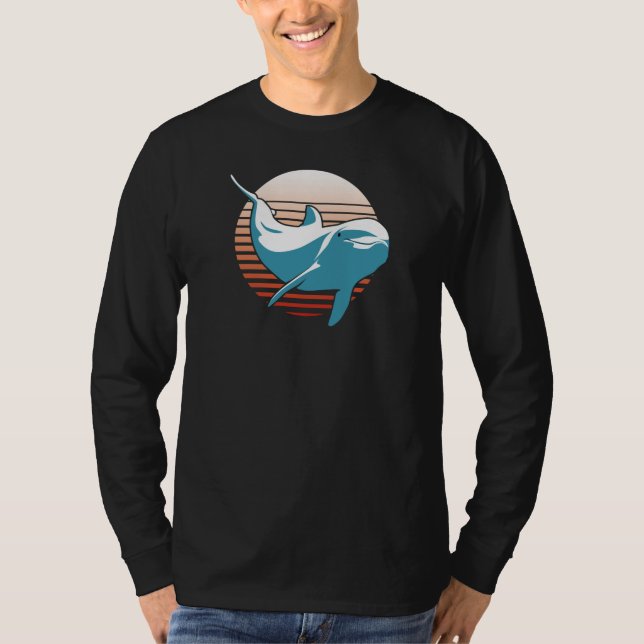 Camiseta Dolphin Vintage (Frente)