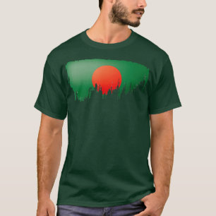 Camiseta Dom de dias de independência do Bangladesh para a