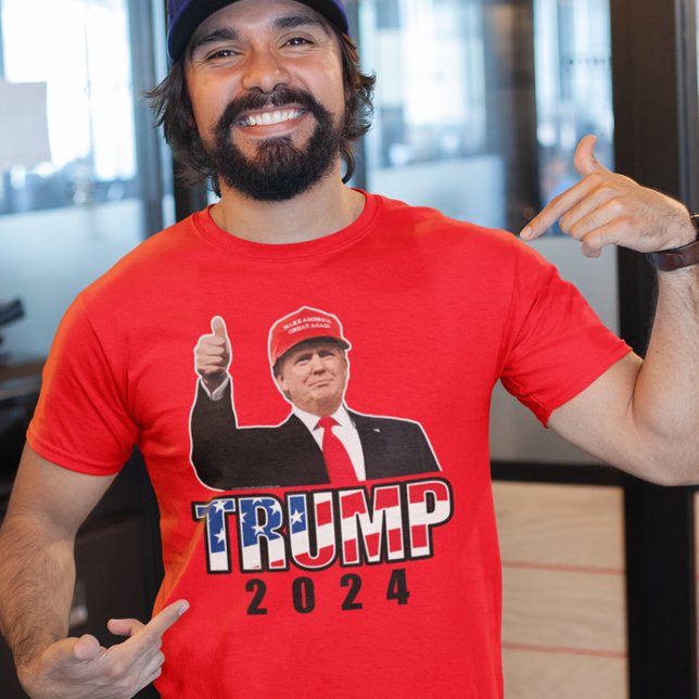 Camiseta Dom Donald Trump 2024 (Criador carregado)
