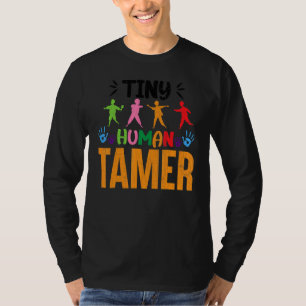 Camiseta Domador de Humano Minúsculo Professor de Creche