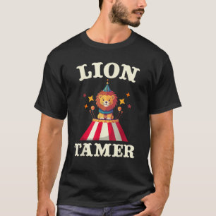 Camiseta Domador de Leão Traje de Círculo Engraçado para Cr