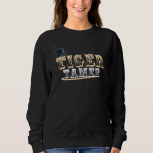 Camiseta Domador de Tigre Engraçado Roupas de Circo de Gato