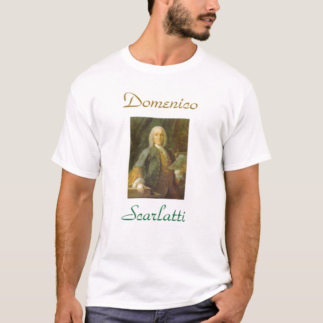 CAMISETA DOMENICO SCARLATTI (Frente)