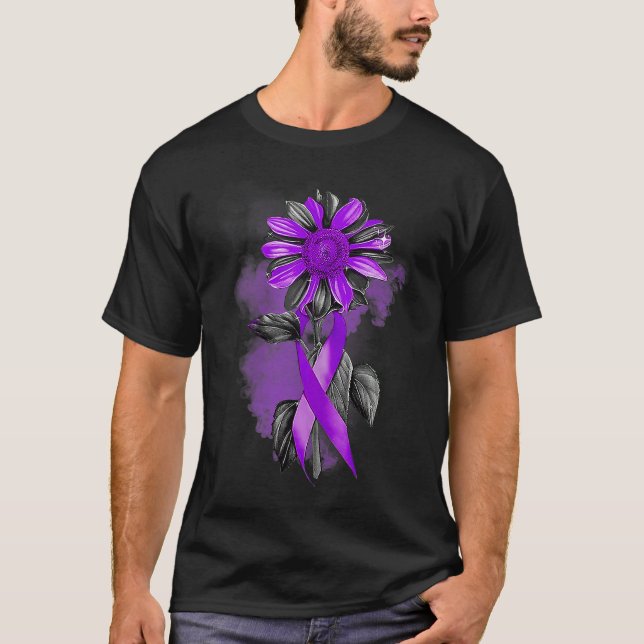 Camiseta Domestic Violence Survivor Emotional Purple Wings  (Frente)