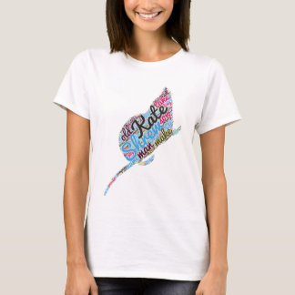 Camiseta Domesticar de Shakespeare da nuvem da palavra do