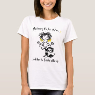 Camiseta Dominando o Zen da Mamãe com Caos de Criança