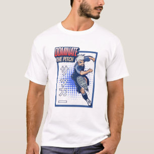 Camiseta dominar o campo para amantes de futebol