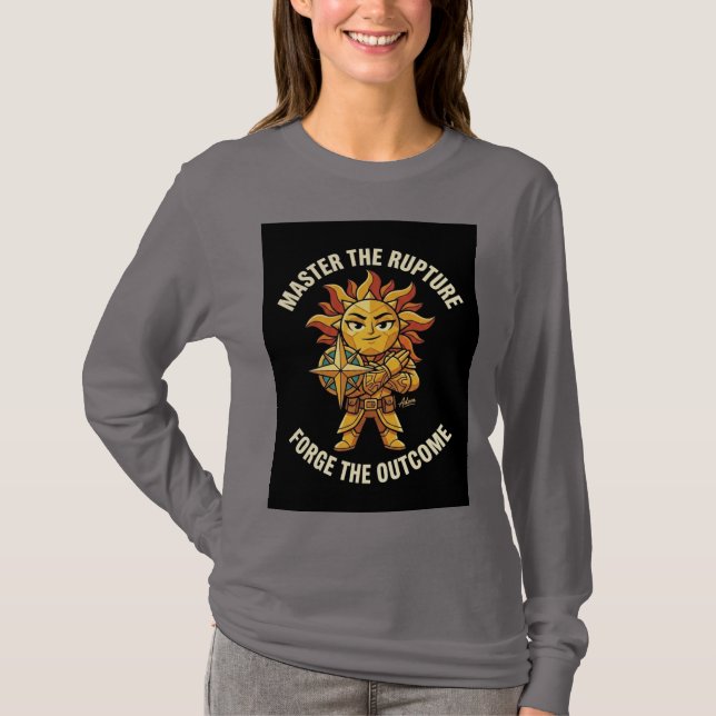 Camiseta Domine a Ruptura Manga Longa (Frente)