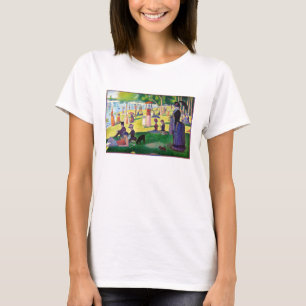 Camiseta Domingo à tarde na ilha do La Jatte grandioso