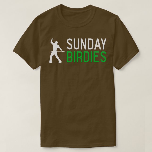 Camiseta Domingo Birdies Golf Design (Frente do Design)