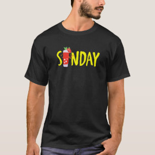 Camiseta Domingo, Brunch, Dia Nacional da Maria Sangrenta