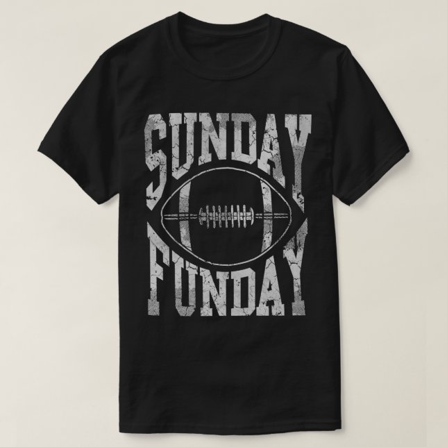 Camiseta Domingo de Funday - Retro Fade (Frente do Design)