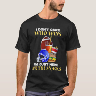 Camiseta Domingo de futebol, não me importo com quem venho