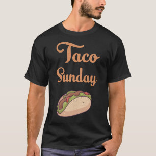 Camiseta domingo de taco
