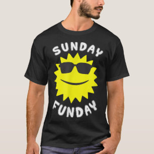 Camiseta Domingo (Dia do Sol) Divertido (Dia Divertido)