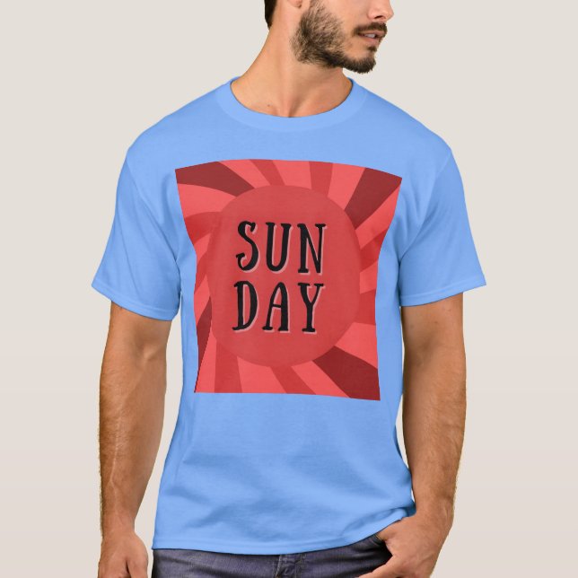Camiseta DOMINGO É 1 DIA DA SEMANA menina (Frente)