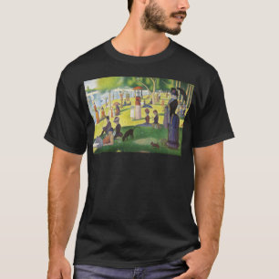 Camiseta Domingo em La Grande Jatte por Georges Seurat