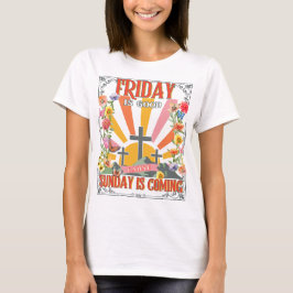 Camiseta Domingo Está Vindo Camisa-T