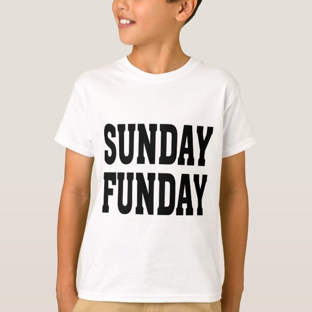Camiseta Domingo Funday (Frente)
