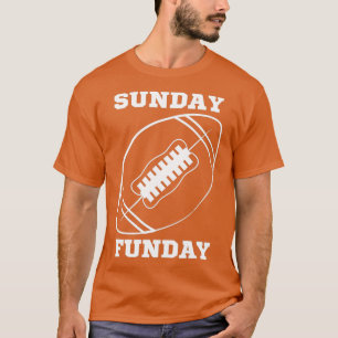 Camiseta Domingo, Funday, Vintage Day, Design de Esporte (3