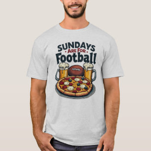Camiseta Domingos São para Futebol, Cerveja e Pizz
