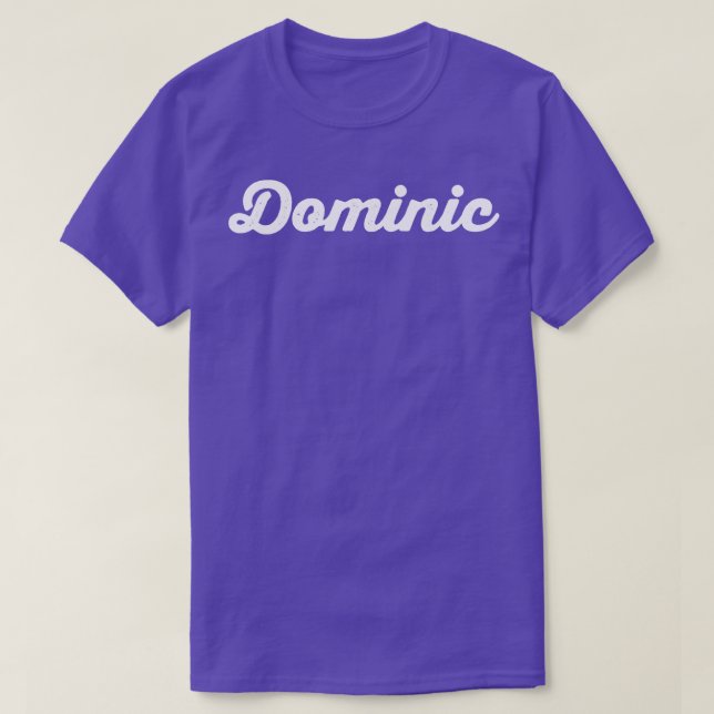 Camiseta Dominic 1 (Frente do Design)