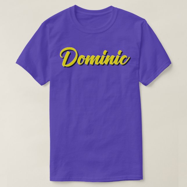 Camiseta Dominic 2 (Frente do Design)