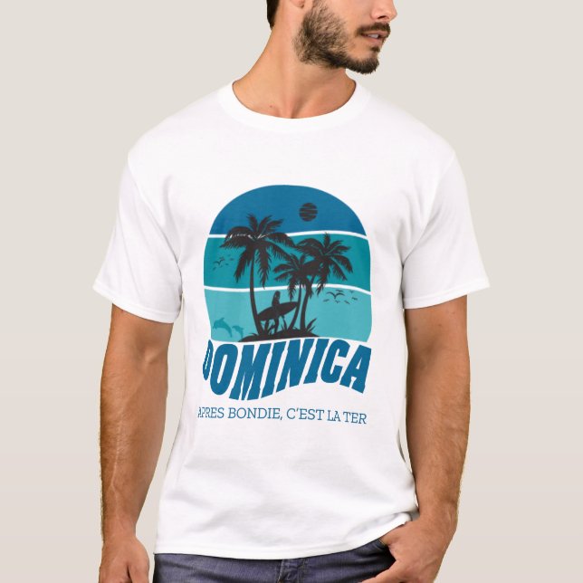 Camiseta Dominica Caribe (Frente)