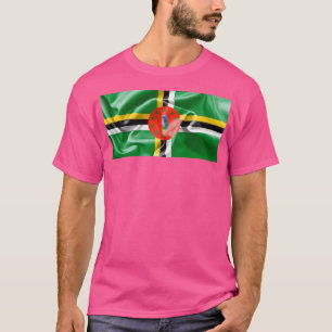 Camiseta Dominica Flag