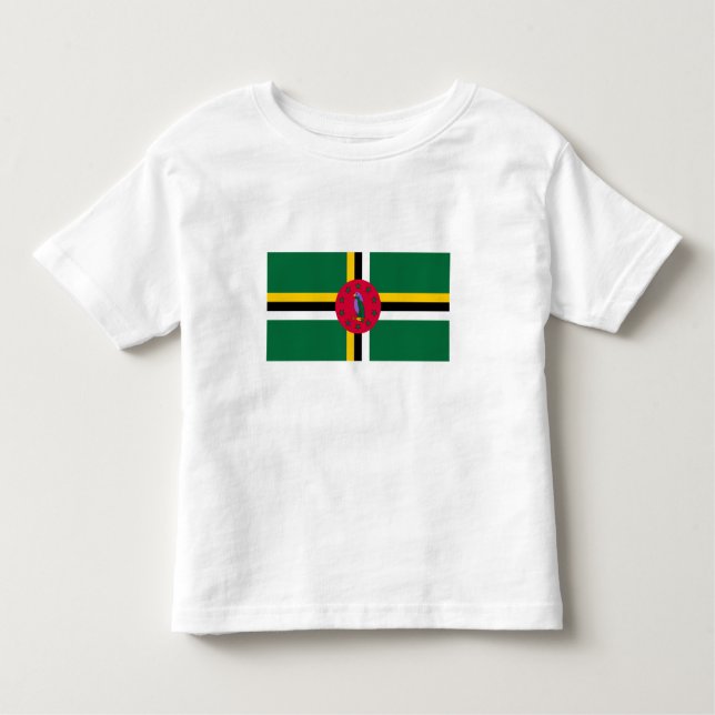 Camiseta Dominica Flag (Frente)