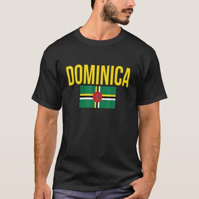CAMISETA DOMINICA FLAG COMMONWEALTH (Frente)