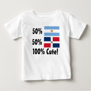 Camiseta Dominican 100% do argentino 50% de 50% bonito
