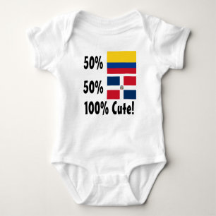 Camiseta Dominican colombiano 100% de 50% 50% bonito