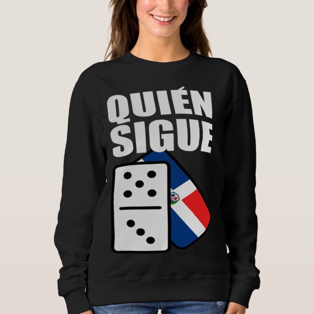 Camiseta Dominican Republic Dominoes Quien Sigue (Frente)