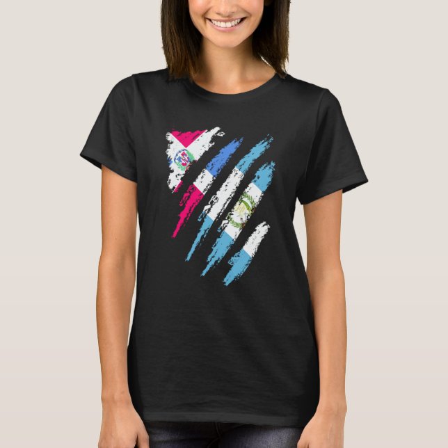 Camiseta Dominican Republic Flag Guatemala Grown Country St (Frente)
