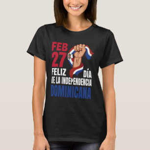 Camiseta Dominicana - Dia da Independência Dominicana