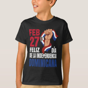 Camiseta Dominicana - Dia da Independência Dominicana