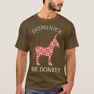CAMISETA DOMINICAR O NATAL ITALIANO DONKEY T SHIRT_1